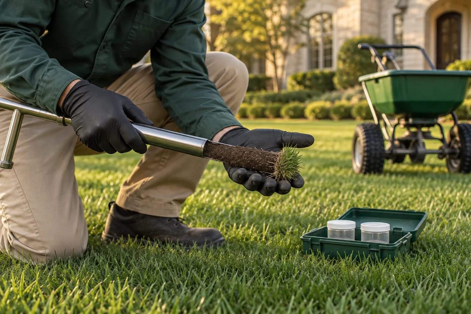 Lawn care package example